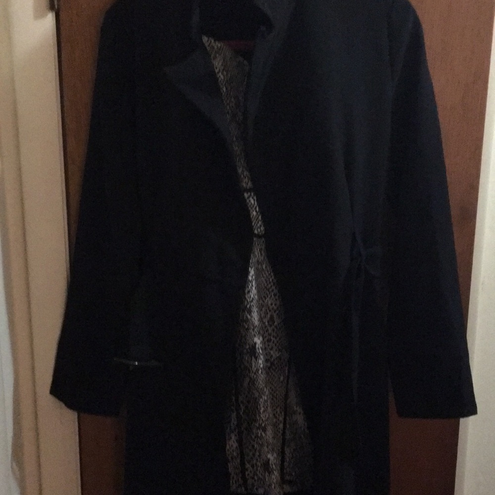 Trench coat blazer